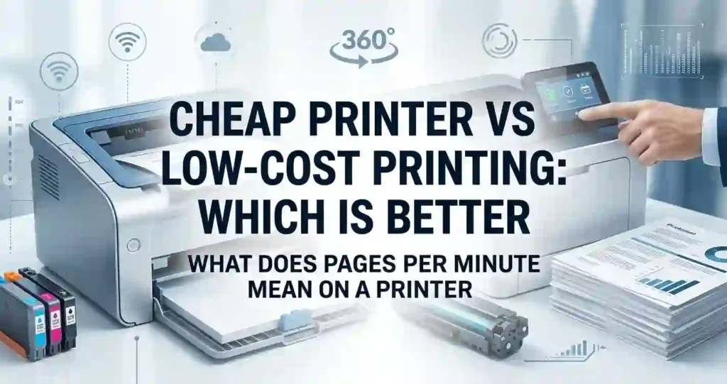 cheap printer vs low-cost printing which is better