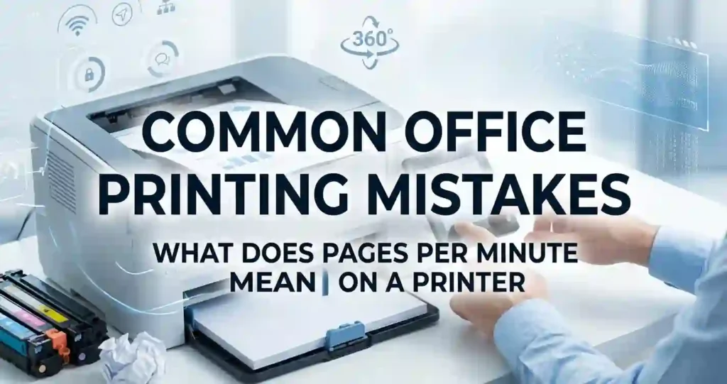 common office printing mistakes
