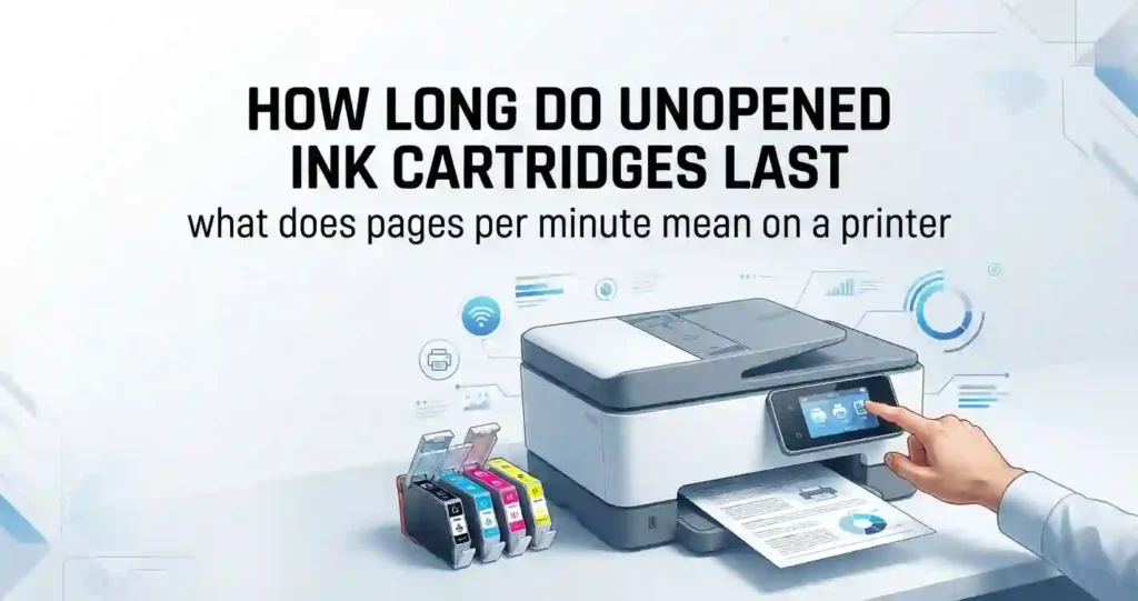 how long do unopened ink cartridges last