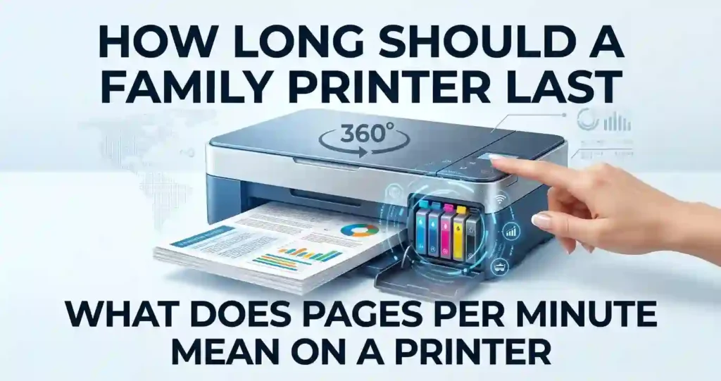 how long should a family printer last
