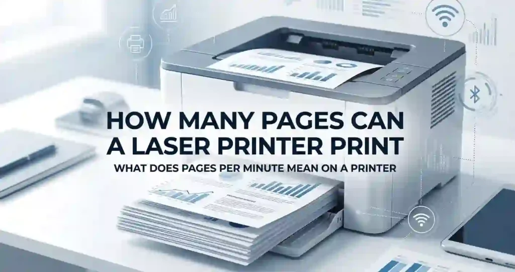 how many pages can a laser printer print