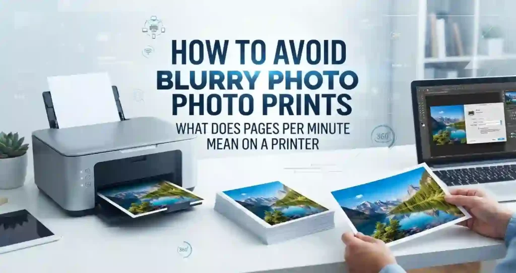 how to avoid blurry photo prints