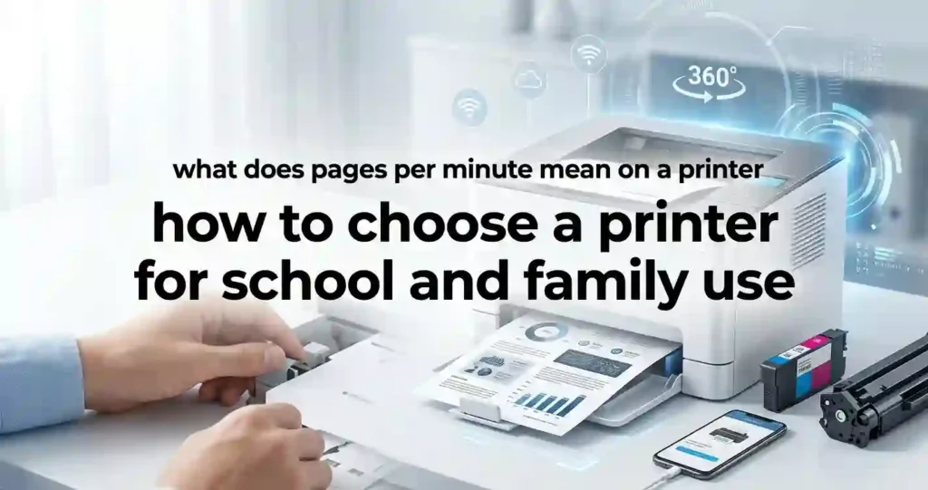 how to choose a printer for school and family use