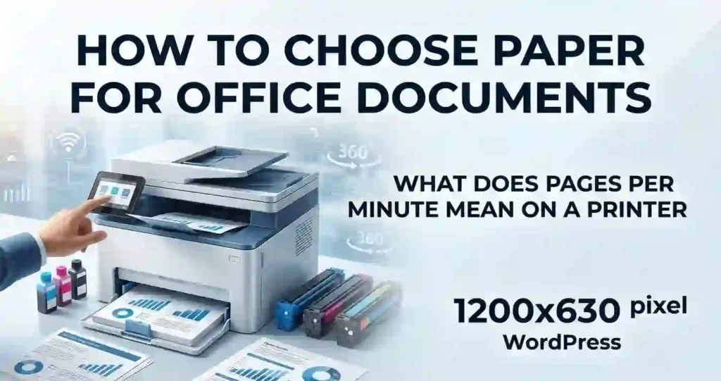 how to choose paper for office documents