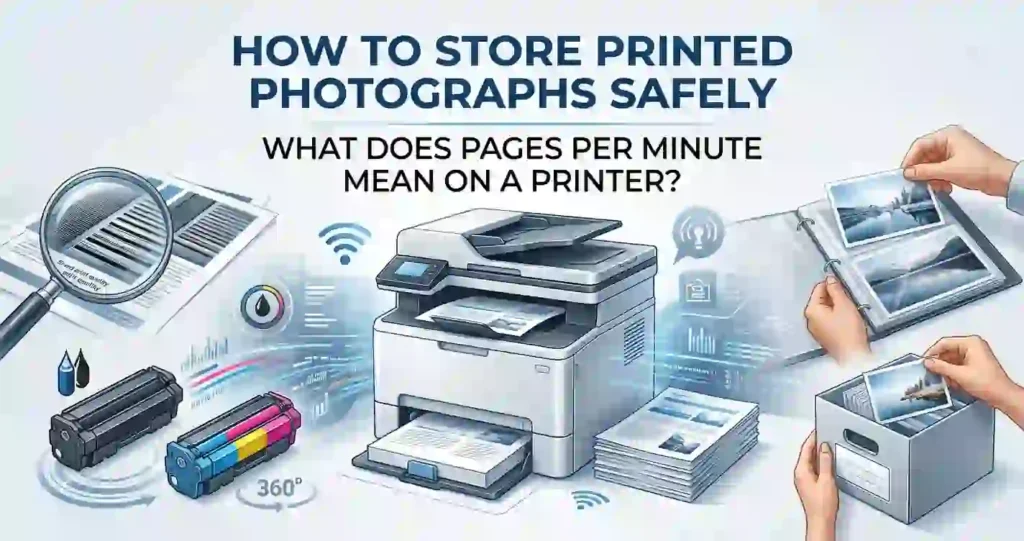 how to store printed photographs safely
