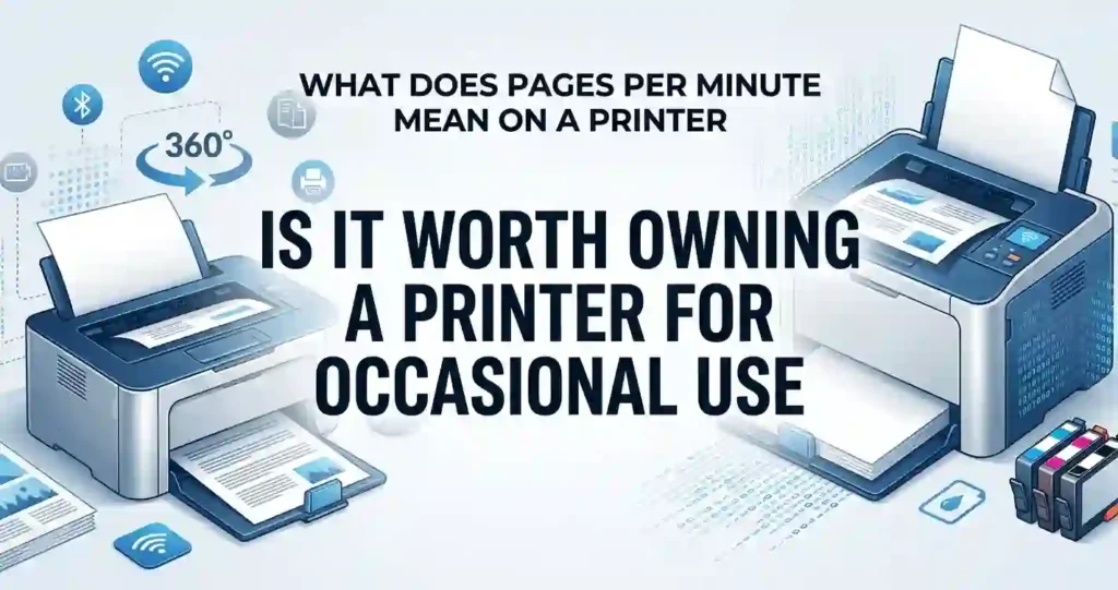 is it worth owning a printer for occasional use