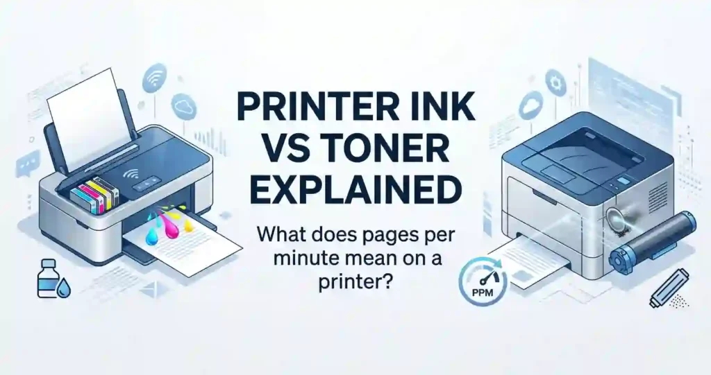 printer ink vs toner explained