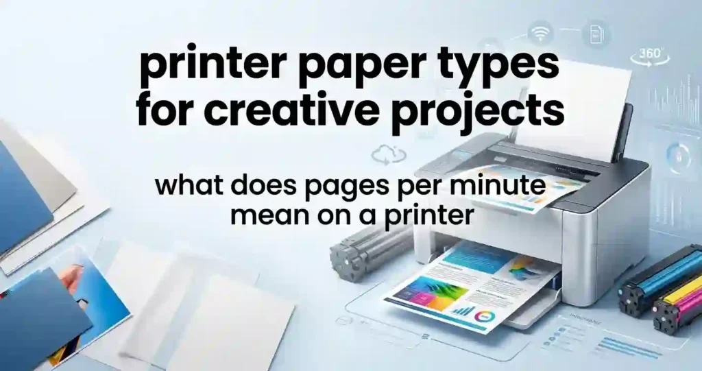 printer paper types for creative projects