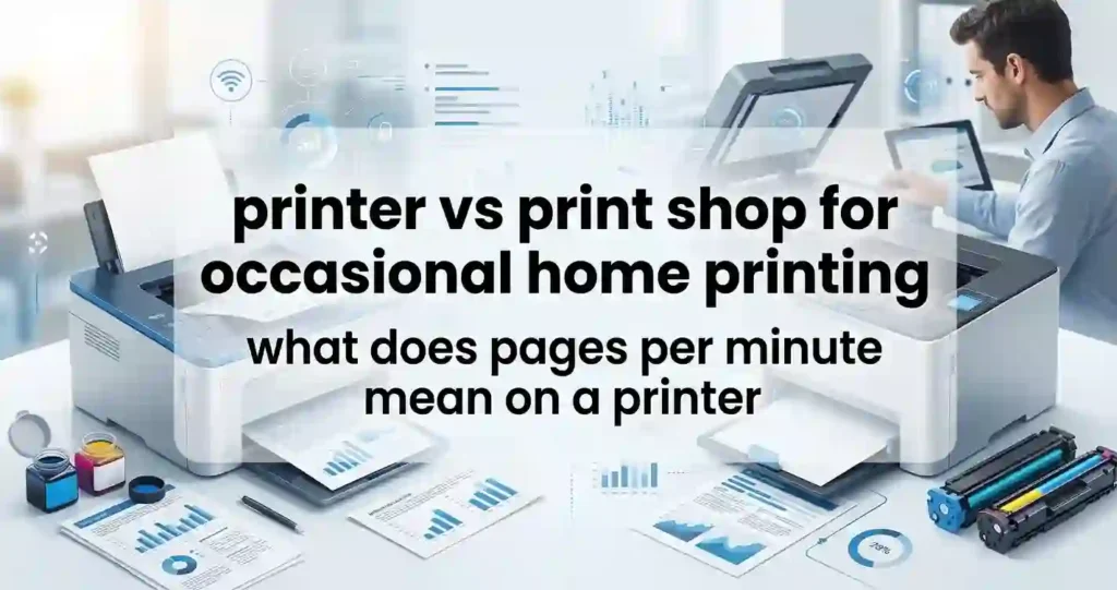 printer vs print shop for occasional home printing
