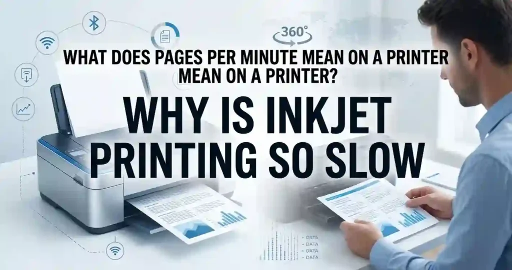 why is inkjet printing so slow