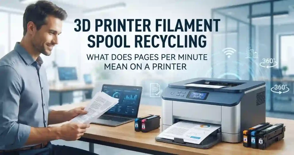 3d printer filament spool recycling