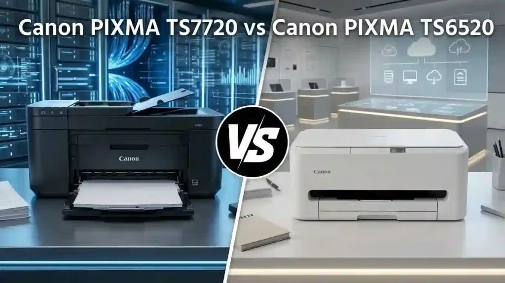 Canon PIXMA TS7720 vs Canon PIXMA TS6520