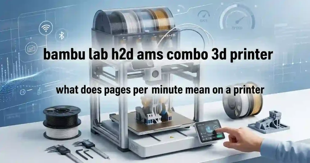 bambu lab h2d ams combo 3d printer