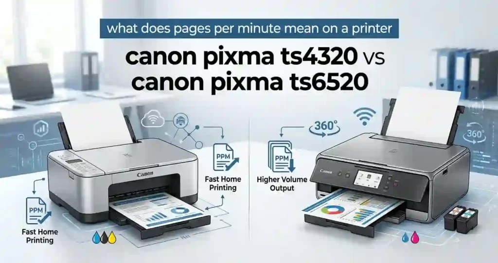 canon pixma ts4320 vs canon pixma ts6520