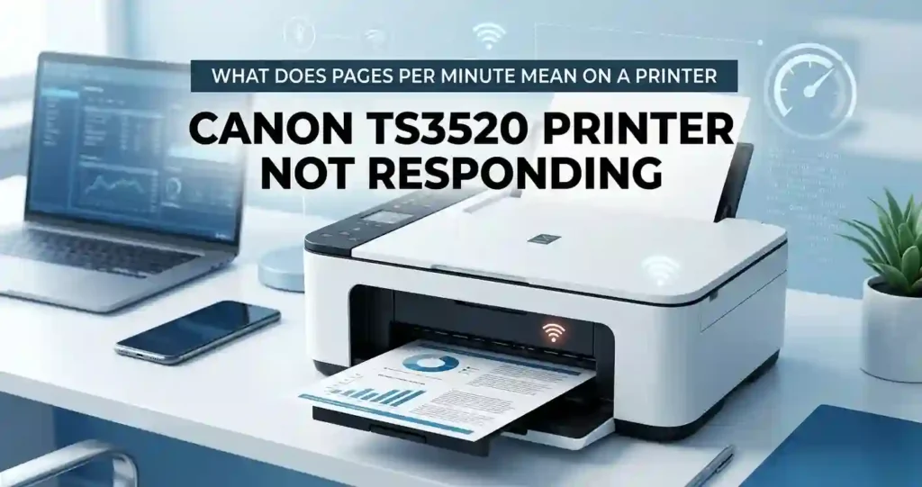 canon ts3520 printer not responding