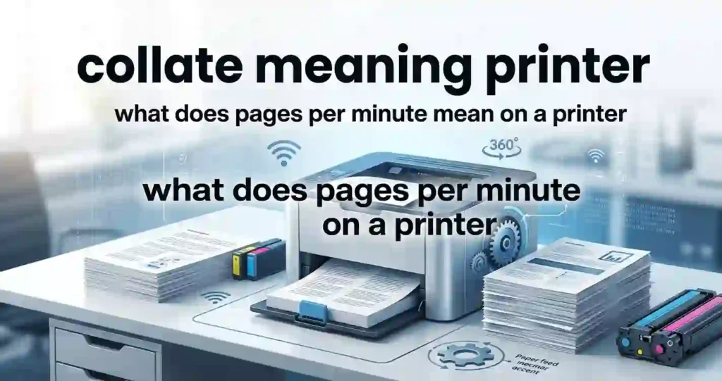 collate meaning printer