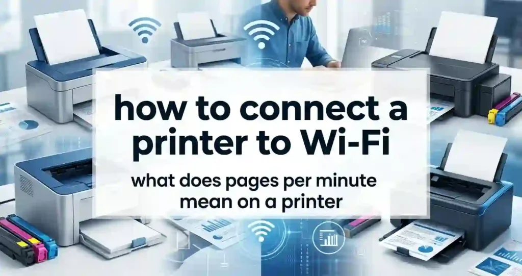 how to connect a printer to Wi-Fi