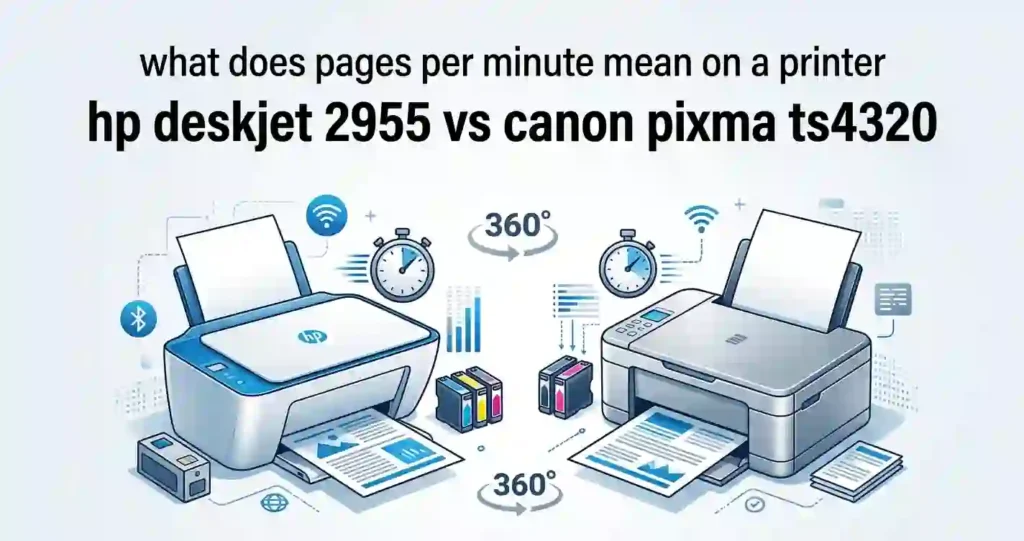 hp deskjet 2955 vs canon pixma ts4320