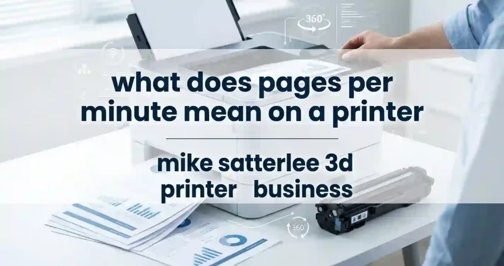 mike satterlee 3d printer business