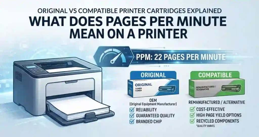 original vs compatible printer cartridges explained