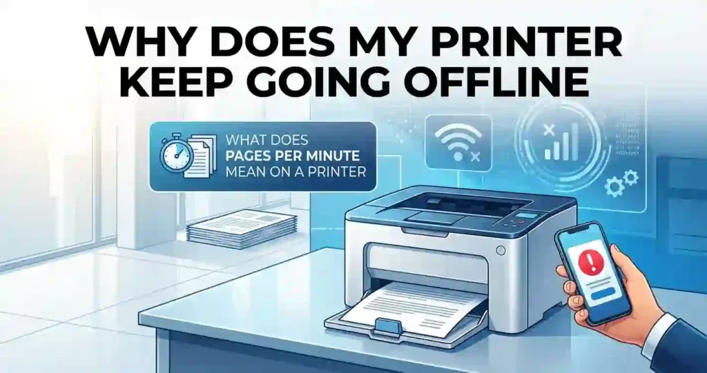 why does my printer keep going offline